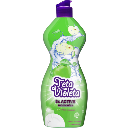 Teta Violeta deterdžent za suđe  - Zelena jabuka 450 ml  slika 1