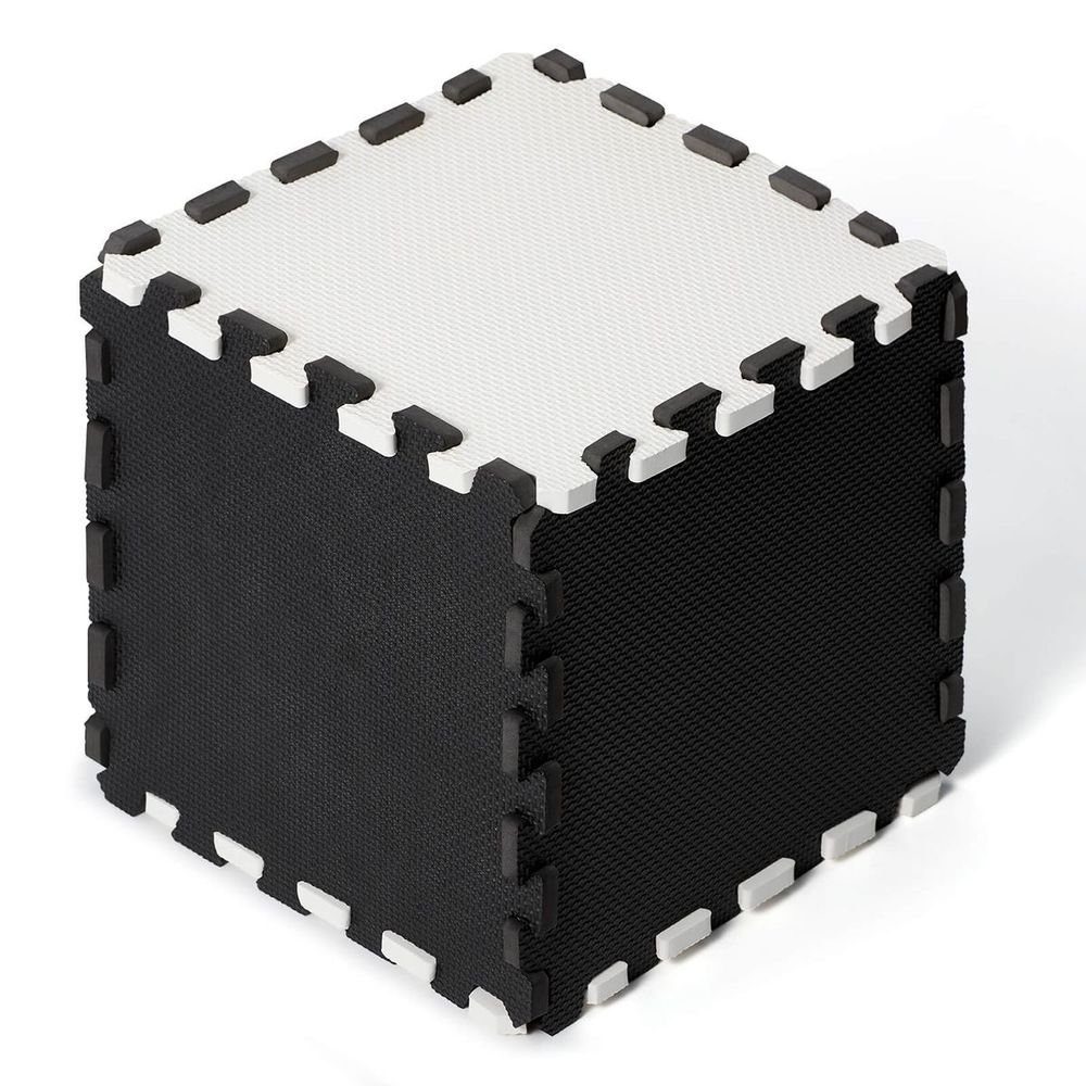 Kinderkraft Podloga za igru LUNO 150x180cm, Black slika 6