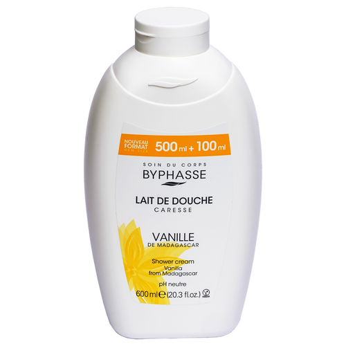 Byphasse gel za tuširanje Vanilla, 600 ml slika 1