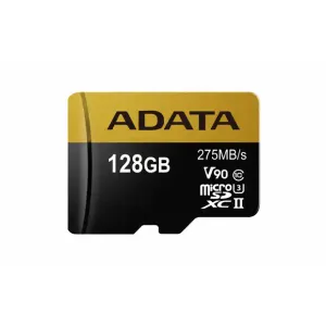 Micro SD Card 128GB AData + SD adapter AUSDX128GUII3CL10-CA1/ class 10/8K/4K