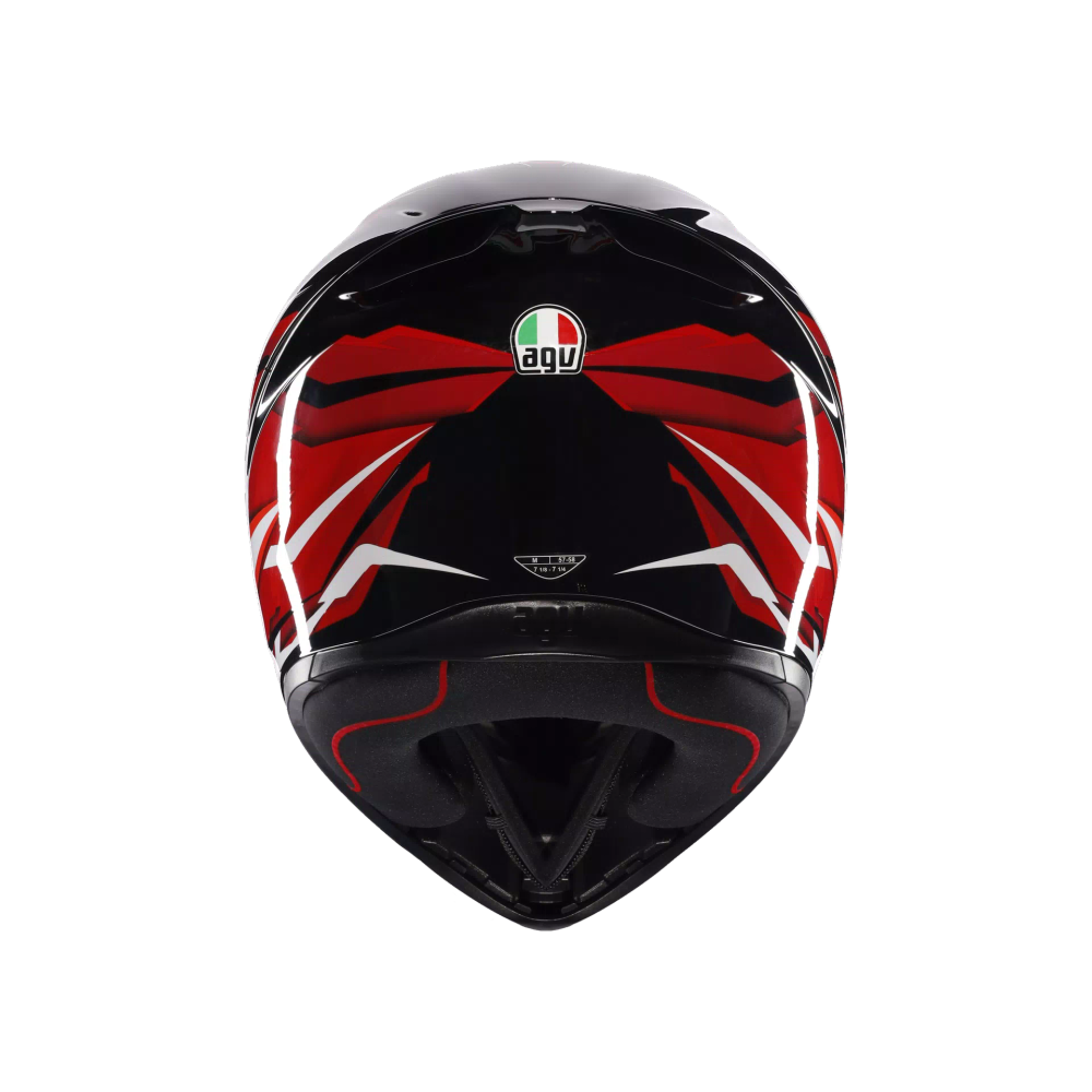 AGV K1 S Lion Black/Red/White slika 5