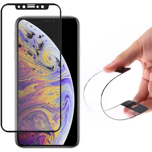 Zaštitno staklo Flexi Nano sa okvirom za iPhone 12 / iPhone 12 Pro slika 1