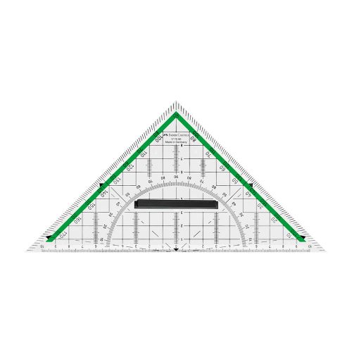 Trougao sa drškom Faber Castell 20cm 177090 slika 1