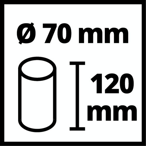 Einhell Pribor za usisivače Set penastih filtera za 10L (5 kom.) slika 4