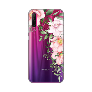 Torbica Silikonska Print Skin za Huawei Honor 20 Lite/Honor 20e Gentle Rose Pattern