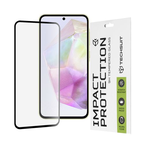 Techsuit - 111D Full Cover / Full Glue Glass za Samsung Galaxy A35 5G / A55 5G - crno slika 1