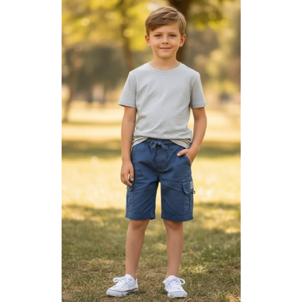 Minoti šorc za dječake Navy, 9-10 Y slika 3