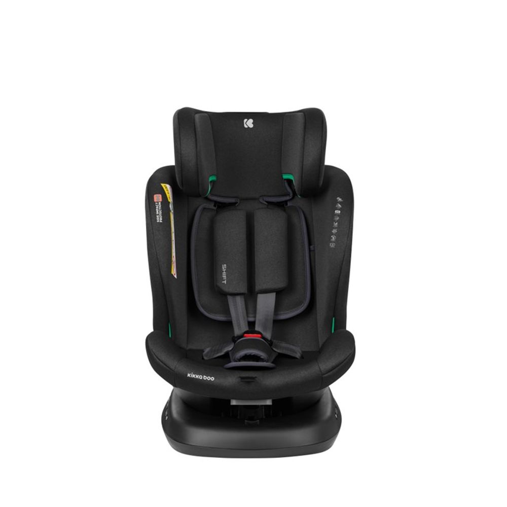 Kikka Boo Autosjedalica Shift Isofix 0-36kg, Black slika 3