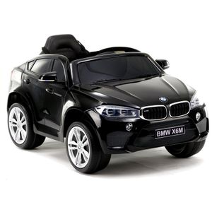 Licencirani auto na akumulator BMW X6 - crni/lakirani