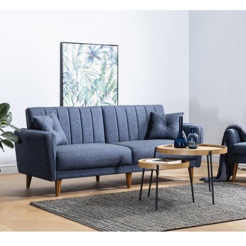 Atelier Del Sofa Aqua-Dark Blue Trosed na razvlačenje - Tamnoplava slika 4