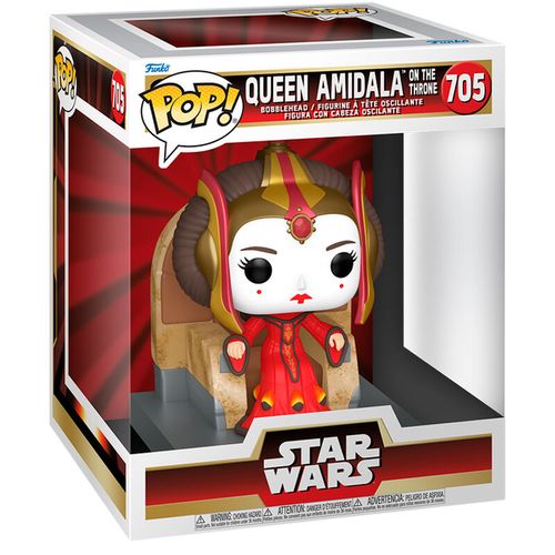 POP figure Deluxe Star Wars Queen Amidala on the Throne slika 2