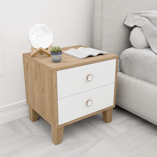 Lisa 3690 Oak
White Nightstand slika 4