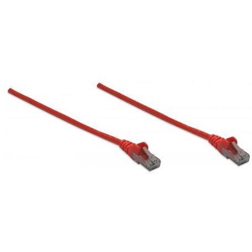 Intellinet prespojni mrežni kabel Cat.6 UTP PVC 1m crveni slika 1