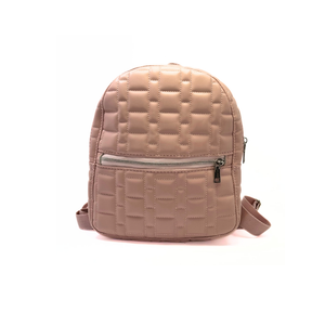 ILEA Ženski ruksak Topstitch, Puder rozi