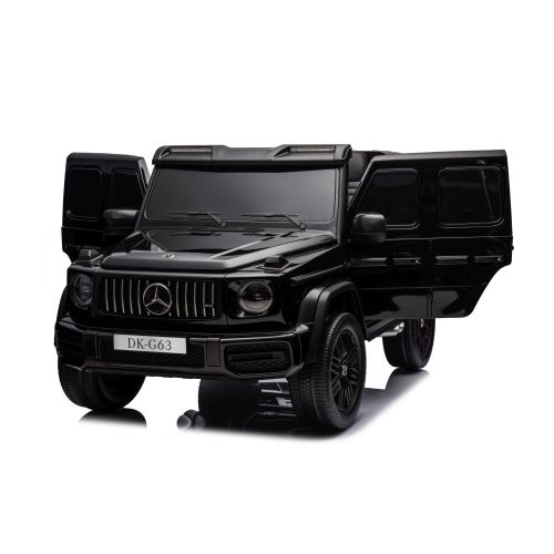 Licencirani auto na akumulator Mercedes G63 XXL 4x4 - dvosjed - crni slika 8