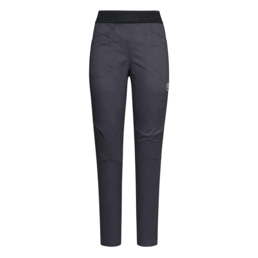 La Sportiva Ženske penjačke hlače Roots, Onyx/Chalk slika 3