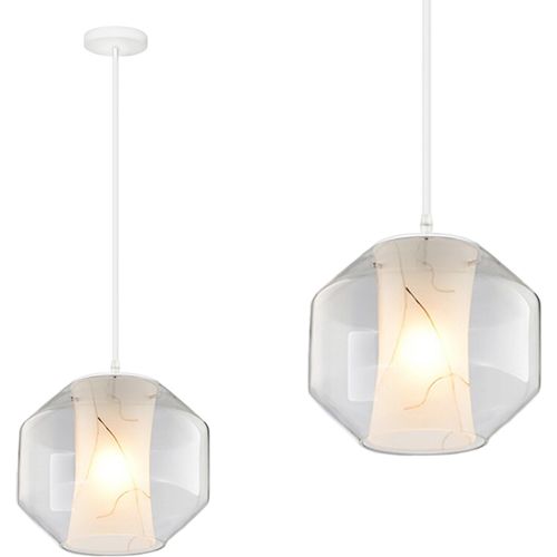 TOOLIGHT VISEĆA STROPNA SVJETILKA WHITE MARBLE APP908-1CP slika 1