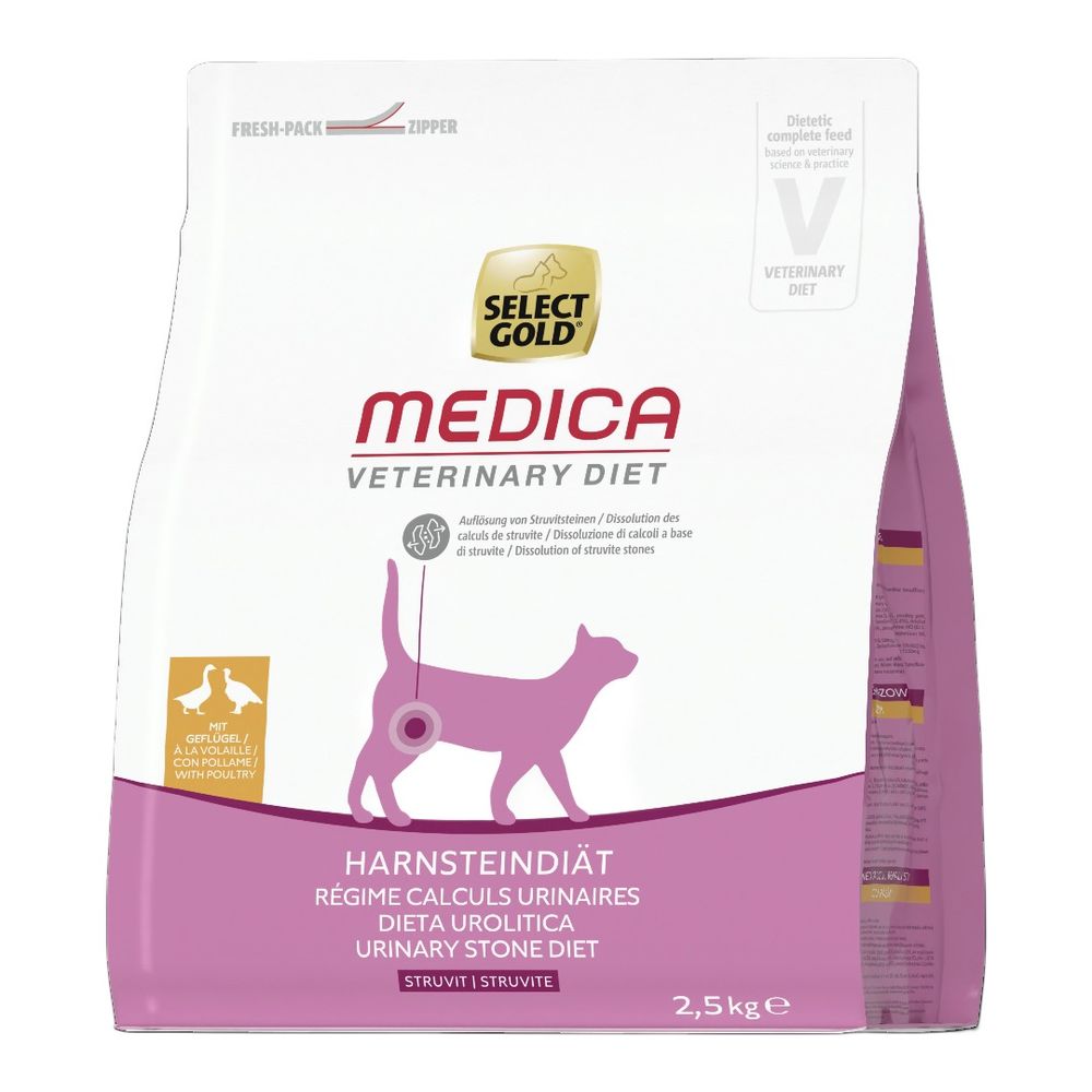 Select Gold Cat Medica Struvit perad 2,5 kg slika 1