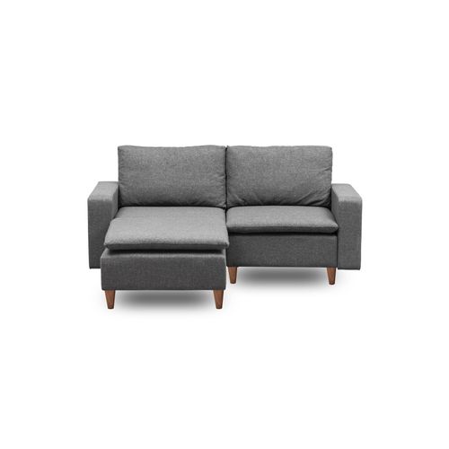 Atelier Del Sofa Kutna garnitura, Tamno siva, Lungo Mini slika 1