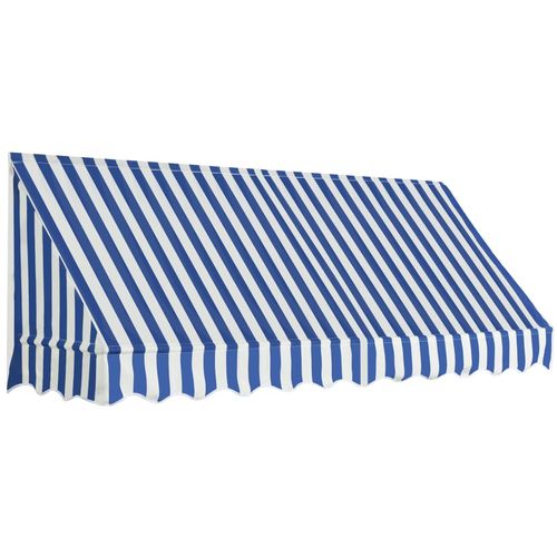 Bistro tenda 250 x 120 cm plavo-bijela slika 25