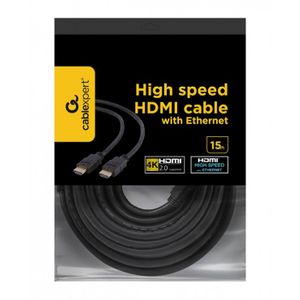 CC-HDMI4-15M Gembird HDMI kabl v.2.0 ethernet support 3D/4K TV 15m