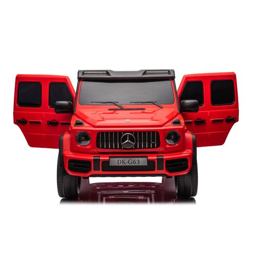 Licencirani auto na akumulator Mercedes Benz G63 AMG XXL MP4 - dvosjed - crveni slika 6