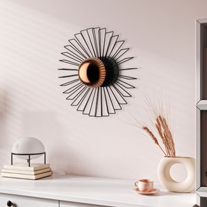 Zidna Lampa Kaya - 15230 - M, boje: Crna