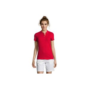 PATRIOT WOMEN ženska polo majica sa kratkim rukavima - Crvena, XXL 
