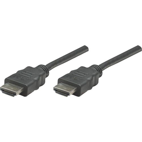 Manhattan HDMI priključni kabel HDMI A utikač, HDMI A utikač 7.50 m crna 353274  HDMI kabel slika 1