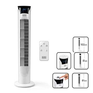 STOLPNI VENTILATOR 45 W 81 CM Black &amp; Decker BXEFT48E