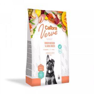 Calibra Dog Verve Grain Free Junior Medium & Large Piletina & Pačetina, hrana za pse 12kg