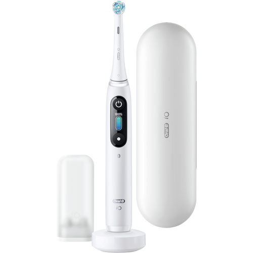 Oral-B iO8 White Alabaster Električna četkica za zube slika 2