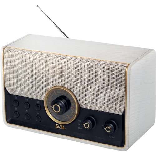 SAL Retro radio, AM-FM-BT-USB-mSD - RRT 6B slika 1