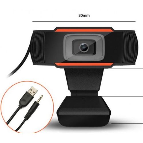 CAM83U Gembird Web kamera sa mikrofonom 720p USB+3,5mm slika 1