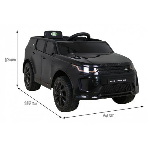 Licencirani auto na akumulator Land Rover Discovery Sport - crni slika 2