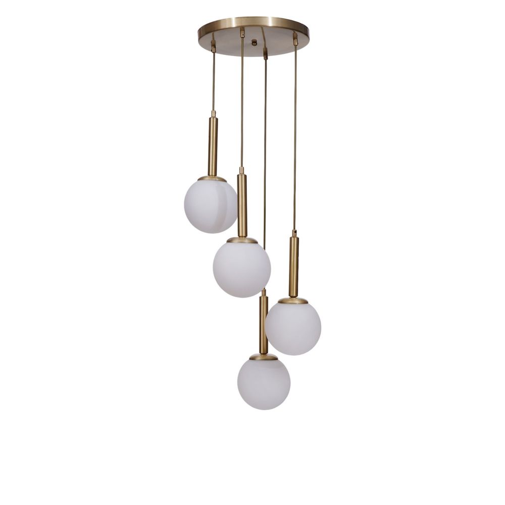 Opviq Luster 898, Bijela, Zlato slika 3