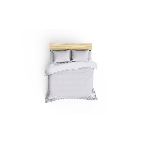 Elegant - Beli Premium Satenski Set Pokrivača za Duvet slika 2