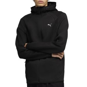 Puma MUški duks na kopčanje sa kapuljačom Evostripe FZ DK