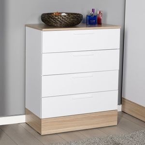 Sfn-840-Mb-1 Oak White Dresser