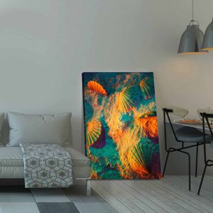 701002021C-001 Multicolor Decorative Canvas Painting