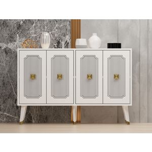 Derasi - White, Gold White
Gold Console