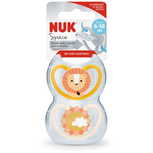 NUK duda varalica - silikon Space s2 (6-18m), 2 kom/box 10736366 slika 6