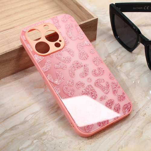 Maska Shiny glass za iPhone 14 Pro 6.1 roza slika 1