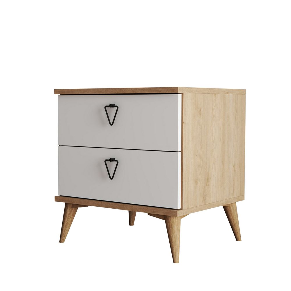 Versa-Ce 3636 Oak
White Nightstand slika 4