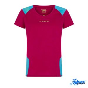 La Sportiva Ženski dres Compass, Red Plum/Topaz