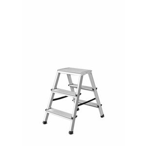 AWTOOLS aluminijski taburet s 3 stepenice, nosivost 125 kg