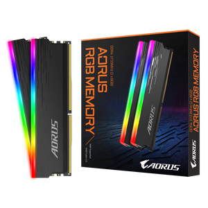 GIGABYTE 16GB (2X8GB) DDR4 3733MHz AORUS RGB Memorija