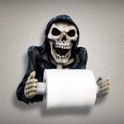 NEMESIS NOW REAPERS REVENGE TOILET ROLL HOLDER 26CM slika 2