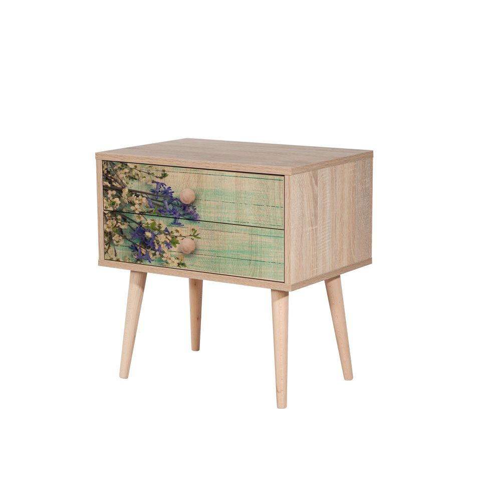 Noćni ormarić Two - 727 Sonoma Oak slika 3