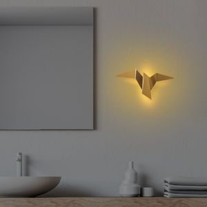 Pacalı - 13503 - M Gold Wall Lamp